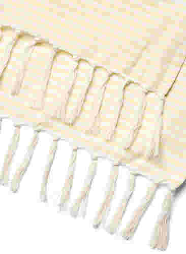 Raidallinen hammam-pyyhe hapsuilla, Brook Green Comb, Packshot image number 3