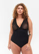 Body mesh-kankaalla, Black, Model image number 0