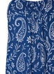 Midipituinen olkainmekko luomupuuvillaa, Sininen, Packshot image number 2