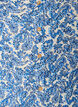 Lyhyt puuvillamekko kukkakuosilla, Sininen, Packshot image number 2