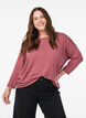 Jersey -pusero 3/4-hihoilla, Punainen, Model image number 0
