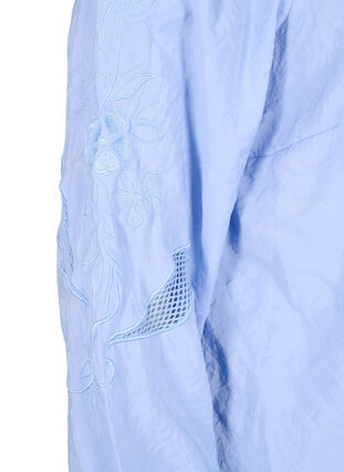 Tencel ™ -modaalista valmistettu pusero kirjotuilla yksityiskohdilla., Serenity, Packshot image number 3