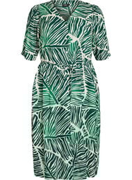 Midimekko printill&auml; ja solmittavalla vy&ouml;ll&auml;, Vihre&auml;