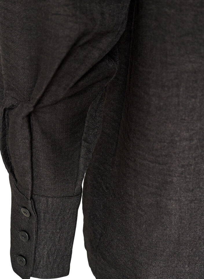 Rento paita V-p&auml;&auml;ntiell&auml;, Musta, Packshot image number 3