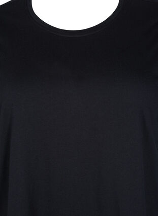 FLASH - 2 kpl t-paitoja pyöreällä pääntiellä , Black/Black, Packshot image number 3
