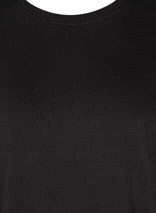 Yksivärinen svetarimekko pitkillä hihoilla, Black, Packshot image number 2
