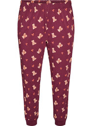 Painetut pyjamahousut, Punainen