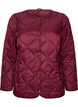 Tikkitakki painonapeilla ja py&ouml;re&auml;ll&auml; p&auml;&auml;ntiell&auml;, Tumma Bordeaux, Packshot image number 0