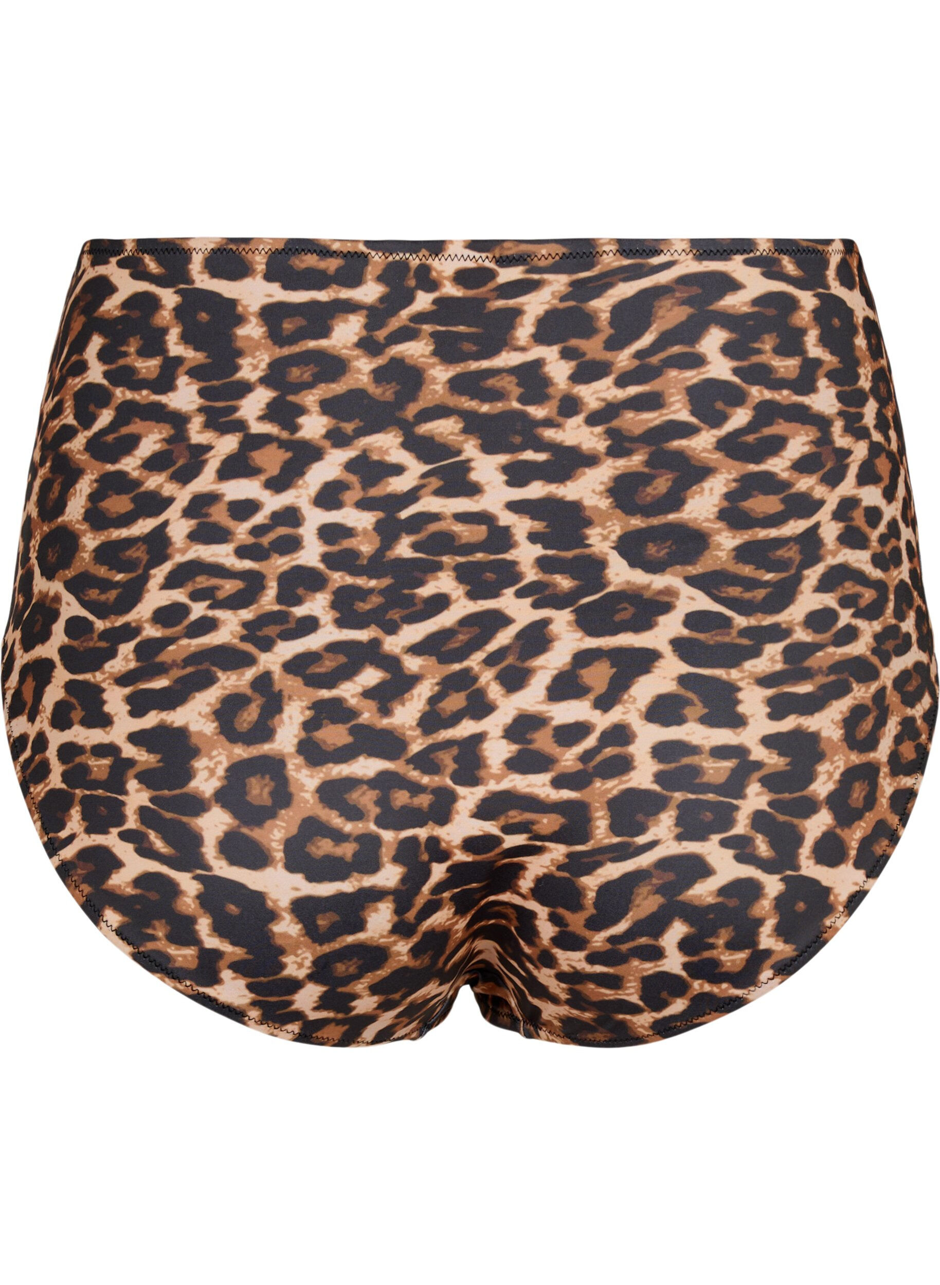 Zizzi Korkeavy&ouml;t&auml;r&ouml;inen bikinialaosa leopardikuosilla, Leopard Print, Packshot image number 1