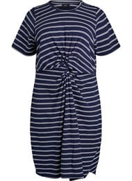 Puuvillamekko kiemurayksityiskohdalla, Sininen