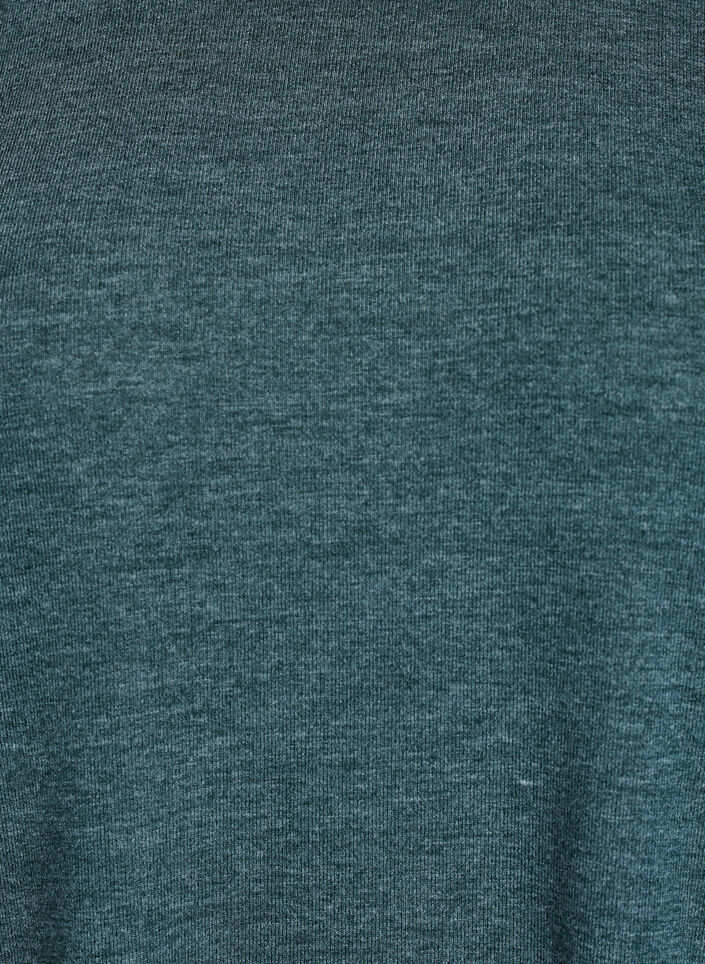 Jersey -pusero 3/4-hihoilla, Vihre&auml;, Packshot image number 2