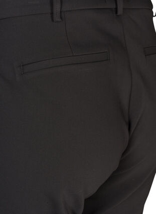 Klassiset kropatut housut, Black, Packshot image number 3