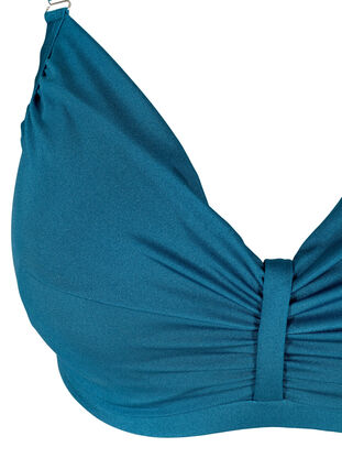Kaarituellinen bikiniyläosa irroitettavalla sisuksella, Ink Blue, Packshot image number 2