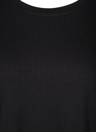 Ribattu pusero nyörillä, Black, Packshot image number 2