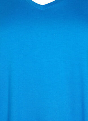 Lyhythihainen t-paita A-mallissa, French Blue, Packshot image number 2
