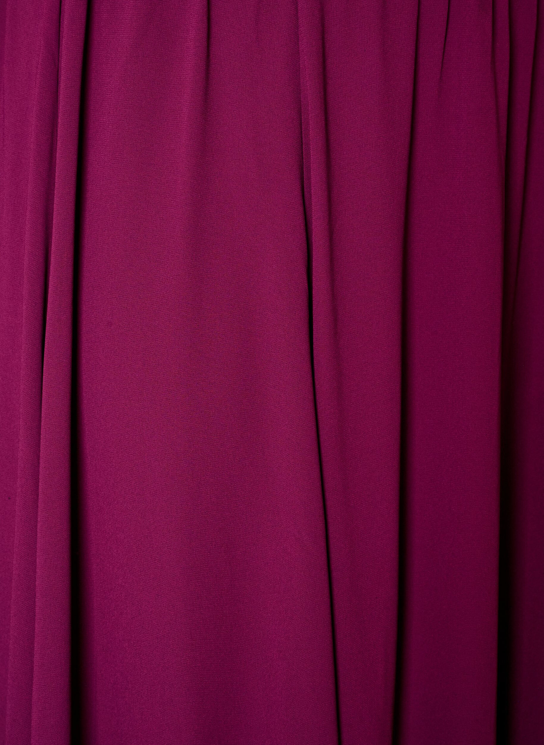 ZizziA-linjainen midihame, Violetti, Packshot image number 2