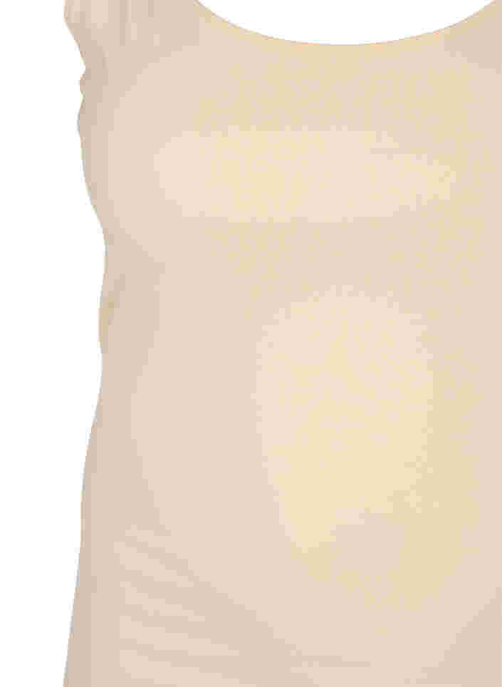 Kevyt shapewear-toppi säädettävillä olkaimilla , Nude, Packshot image number 2