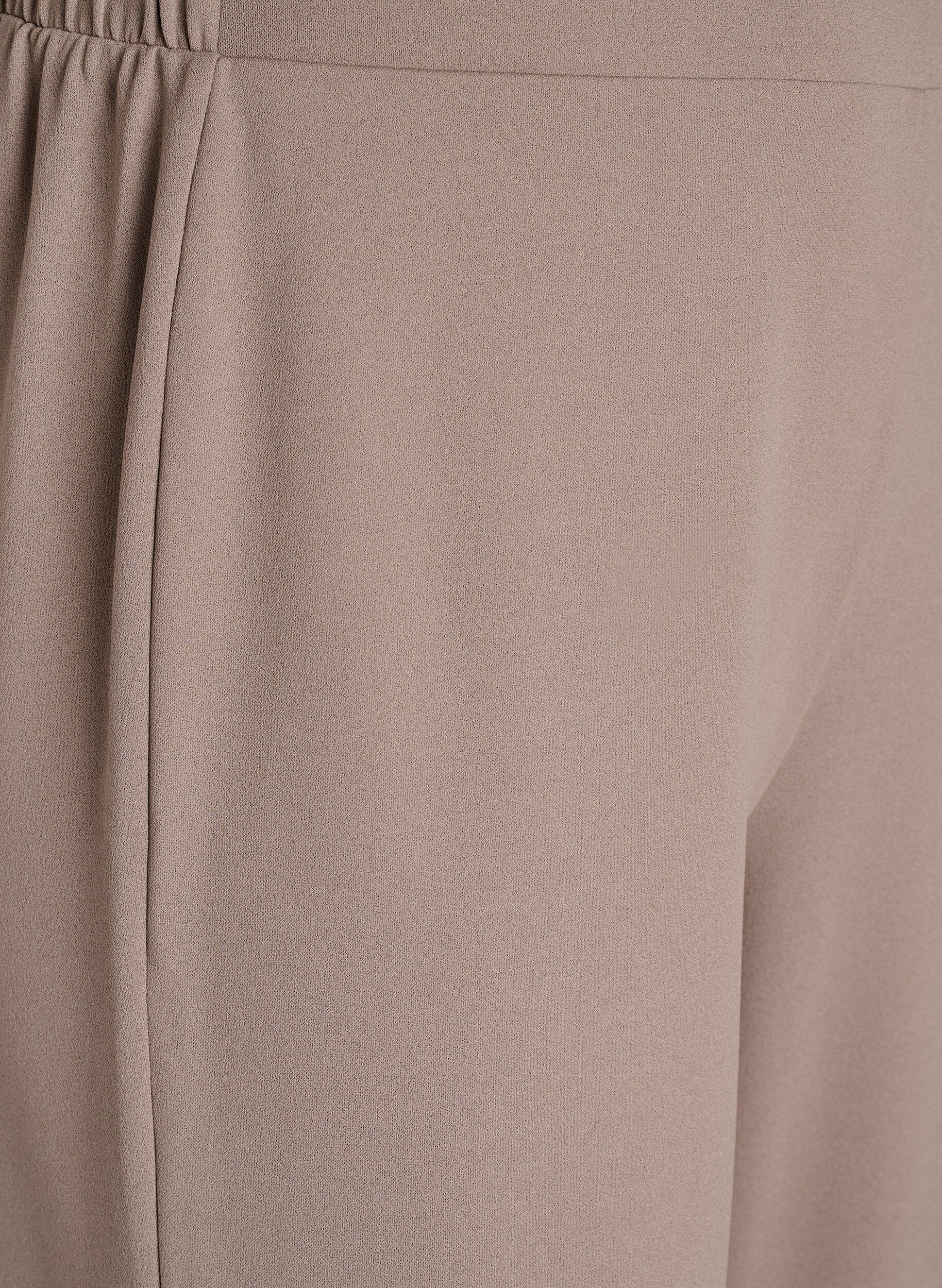 ZizziLeve&auml;lahkeiset housut, Beige, Packshot image number 2