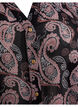 Paita v-pääntiellä ja kuosilla , Black/Beige Paisley, Packshot image number 2
