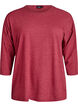 Jersey -pusero 3/4-hihoilla, Punainen, Packshot image number 0