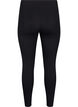 2-pack puuvillaiset leggingsit, Musta, Packshot image number 1