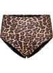 Korkeavyötäröinen bikinialaosa leopardikuosilla, Leopard Print, Packshot image number 0