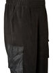 Fleece-collegehousut cargotaskuilla, Musta, Packshot image number 2