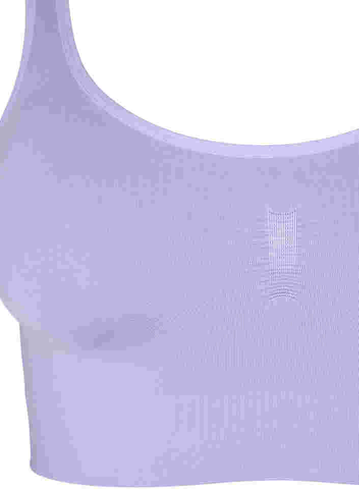 Pehmeät rintaliivit ilman toppausta, Lavender, Packshot image number 2