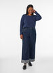 Perus jersey-paita, jossa pitk&auml;t hihat, Sininen, Model image number 1