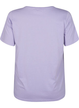 FLASH – kuviollinen t-paita, Lavender, Packshot image number 1