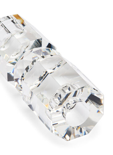 Kynttilänjalka kristallista, Clear, Packshot image number 1