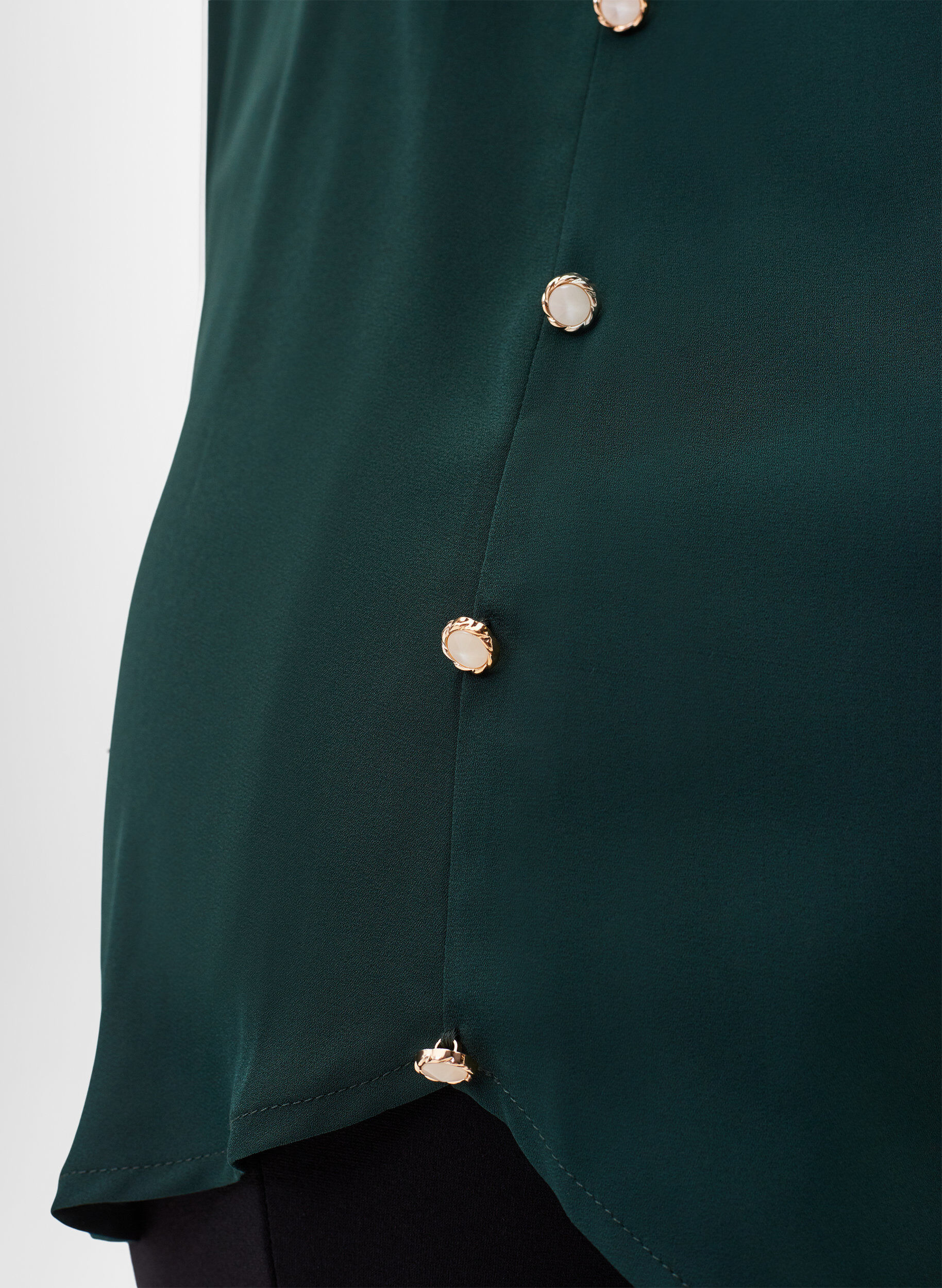 Zizzi Pitk&auml;hihainen paita r&ouml;yhel&ouml;kauluksella, Scarab, Model image number 2