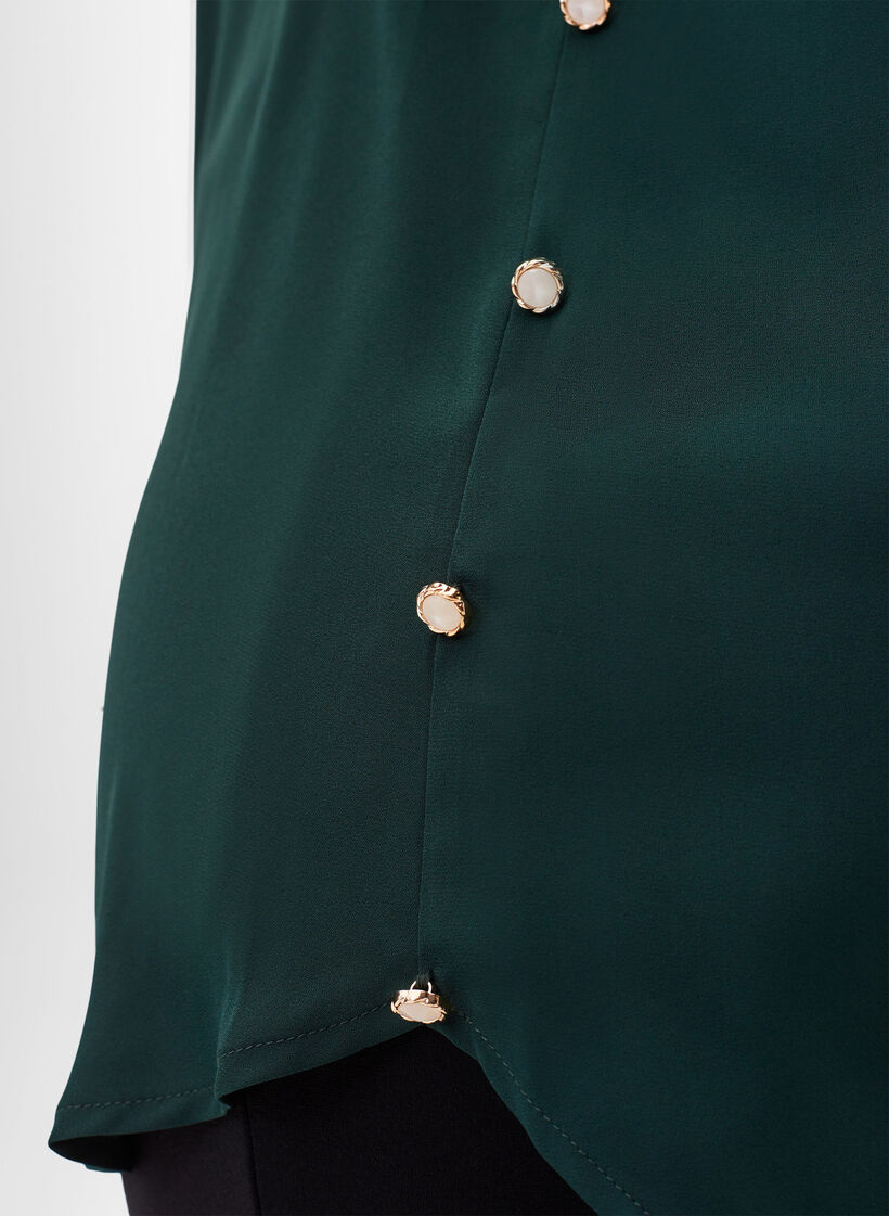 Pitkähihainen paita röyhelökauluksella, Scarab, Model image number 2