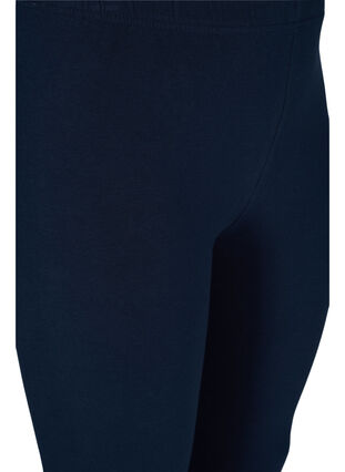 Puuvillaiset legginssit printillä, Dark Sapphire, Packshot image number 2