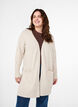 Joustinneuletakki taskuilla, Beige, Model image number 0