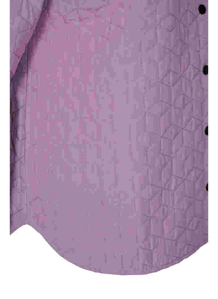Tikkitakki röyhelökauluksella , Lavender Mist, Packshot image number 3
