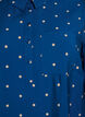 Lyhyt mekko kauluksella ja rintataskulla, Sininen, Packshot image number 2