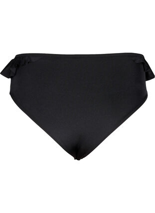 Bikinialaosa röyhelöillä, Black, Packshot image number 1
