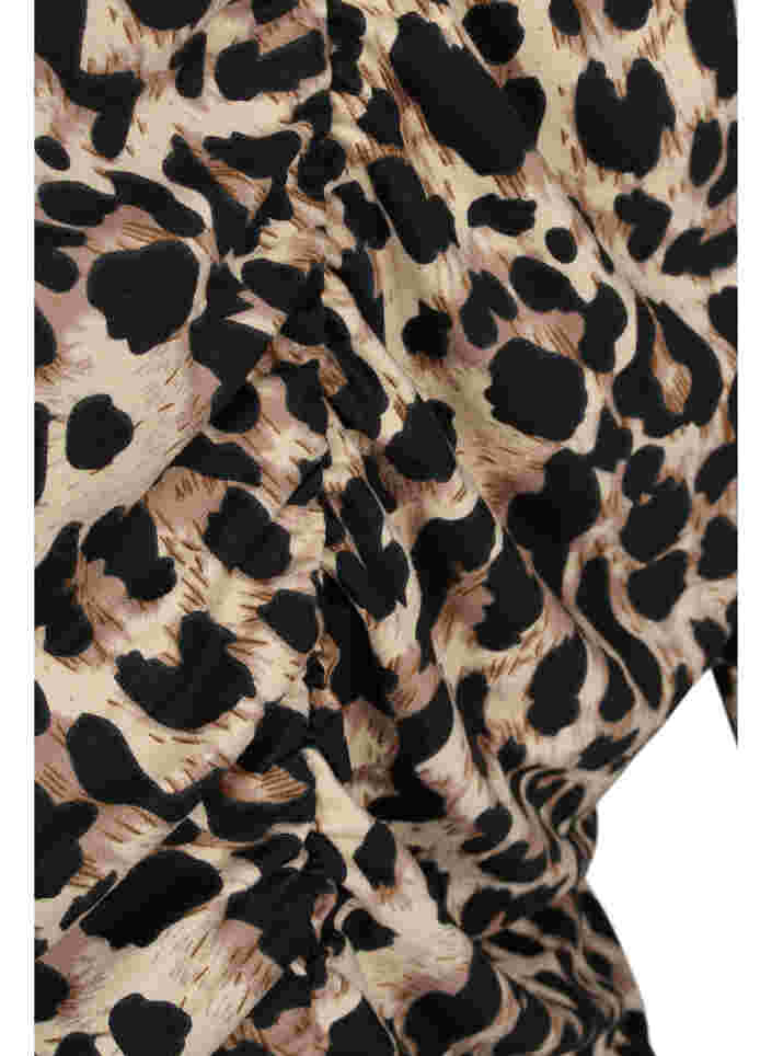 Pitkähihainen mekko leapardikuosilla, Leo, Packshot image number 3