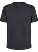 T-paita silmukoin ja printillä, Grey Washed , Packshot image number 1