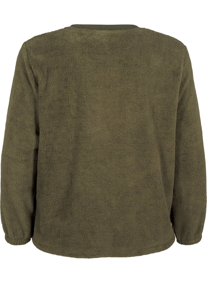 Rento teddy-paita pyöreällä pääntiellä, Forest Night, Packshot image number 1