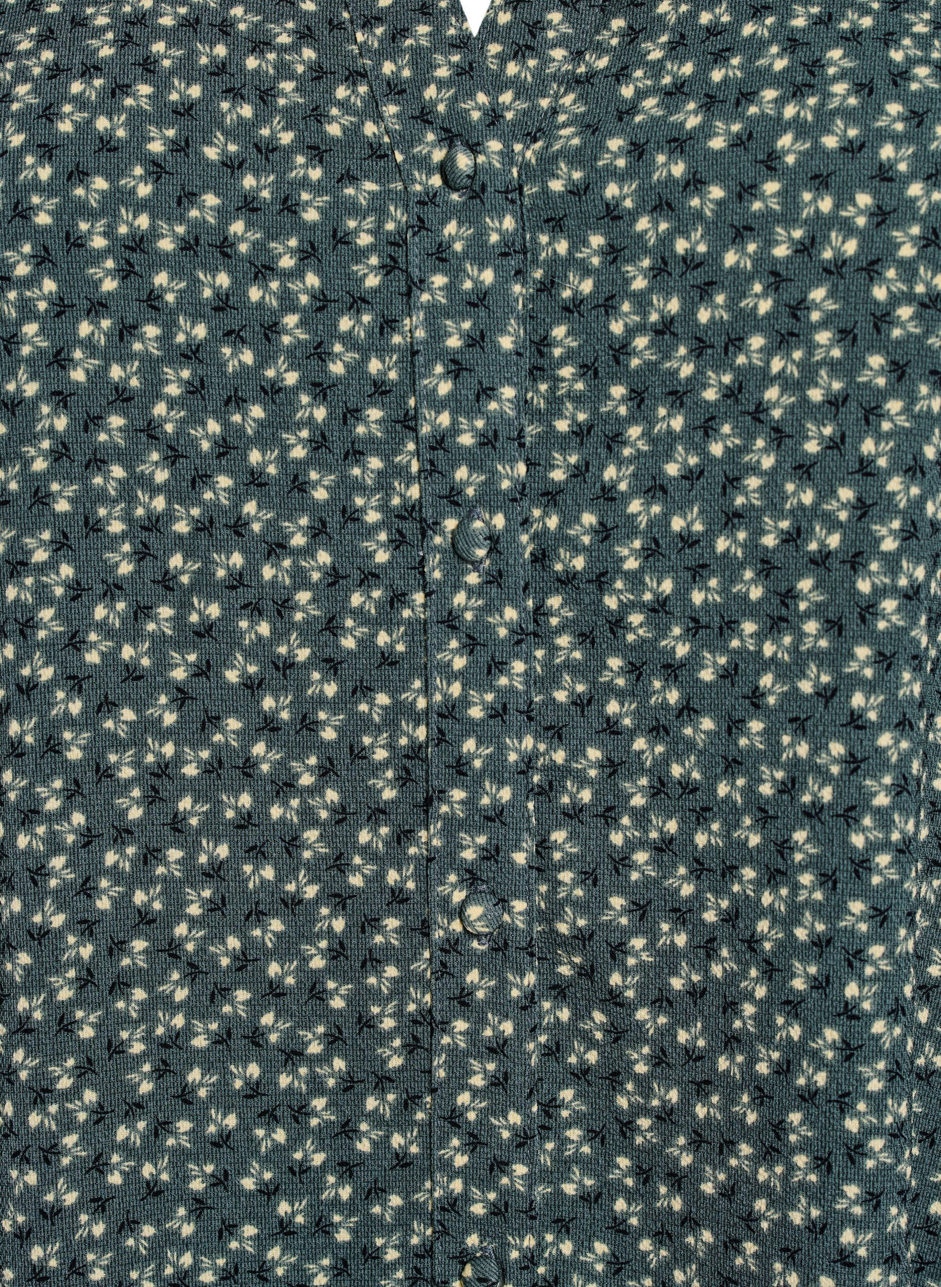 Zizzi A-linjainen midimekko lyhyill&auml; hihoilla, Vihre&auml;, Packshot image number 2