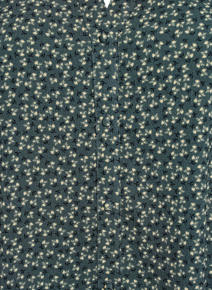 A-linjainen midimekko lyhyillä hihoilla, Vihreä, Packshot image number 2