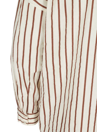 Pitkä raidallinen paita V-pääntiellä, Stripe, Packshot image number 3
