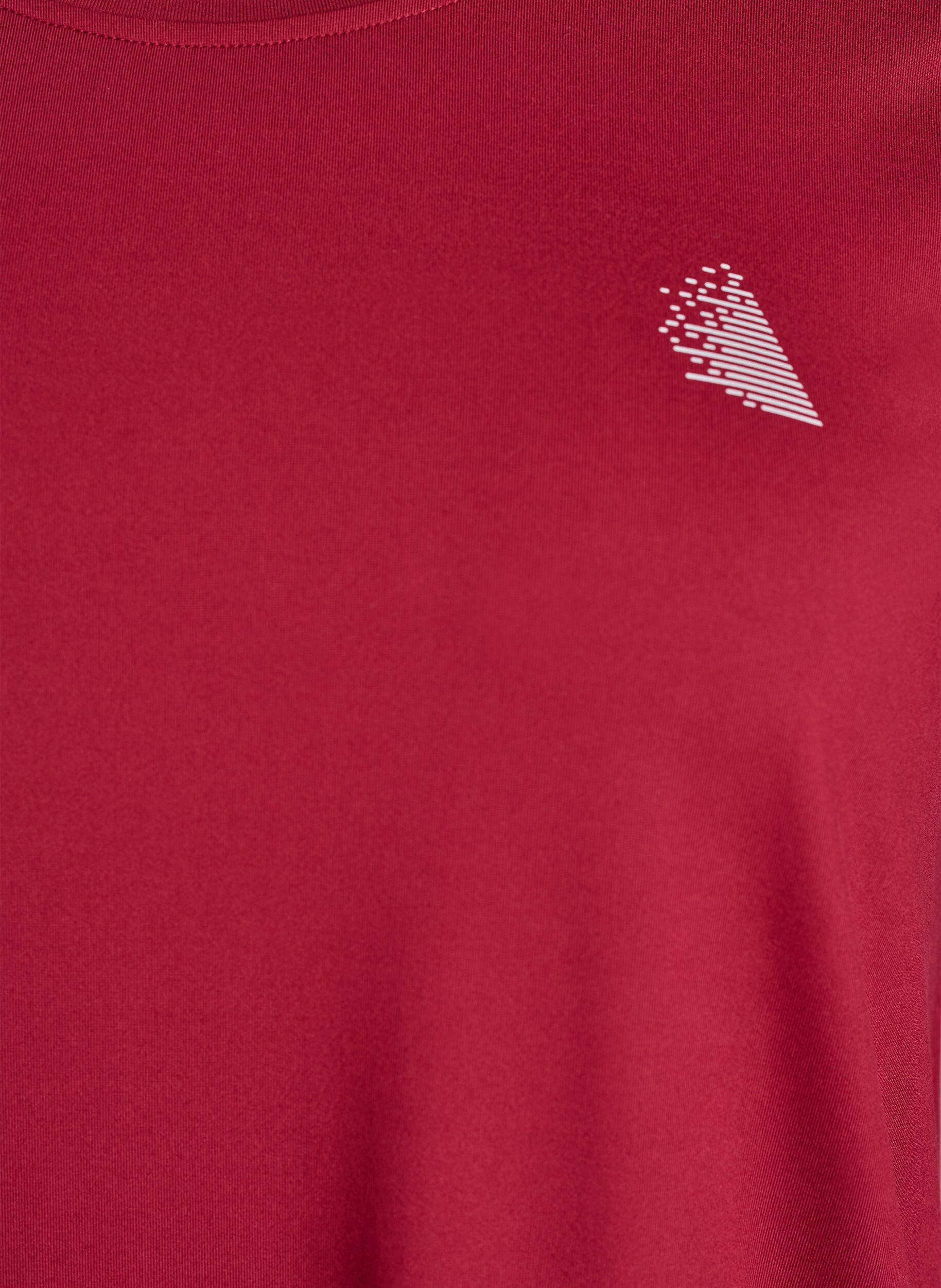 ZizziTreenipusero 3/4-hihoilla, Punainen, Packshot image number 2