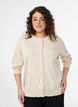 Hienoneulottu neuletakki py&ouml;re&auml;ll&auml; p&auml;&auml;ntiell&auml;, Beige, Model image number 0