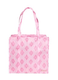 Ostoskassi vetoketjulla, Vaaleanpunainen