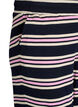 Raidalliset pyjamahousut leveill&auml; lahkeilla, Sininen, Packshot image number 2