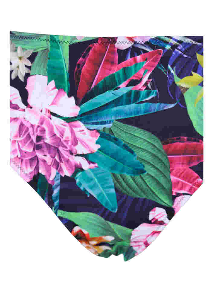 Korkeavyötäröinen bikinialaosa, Flower Print, Packshot image number 2