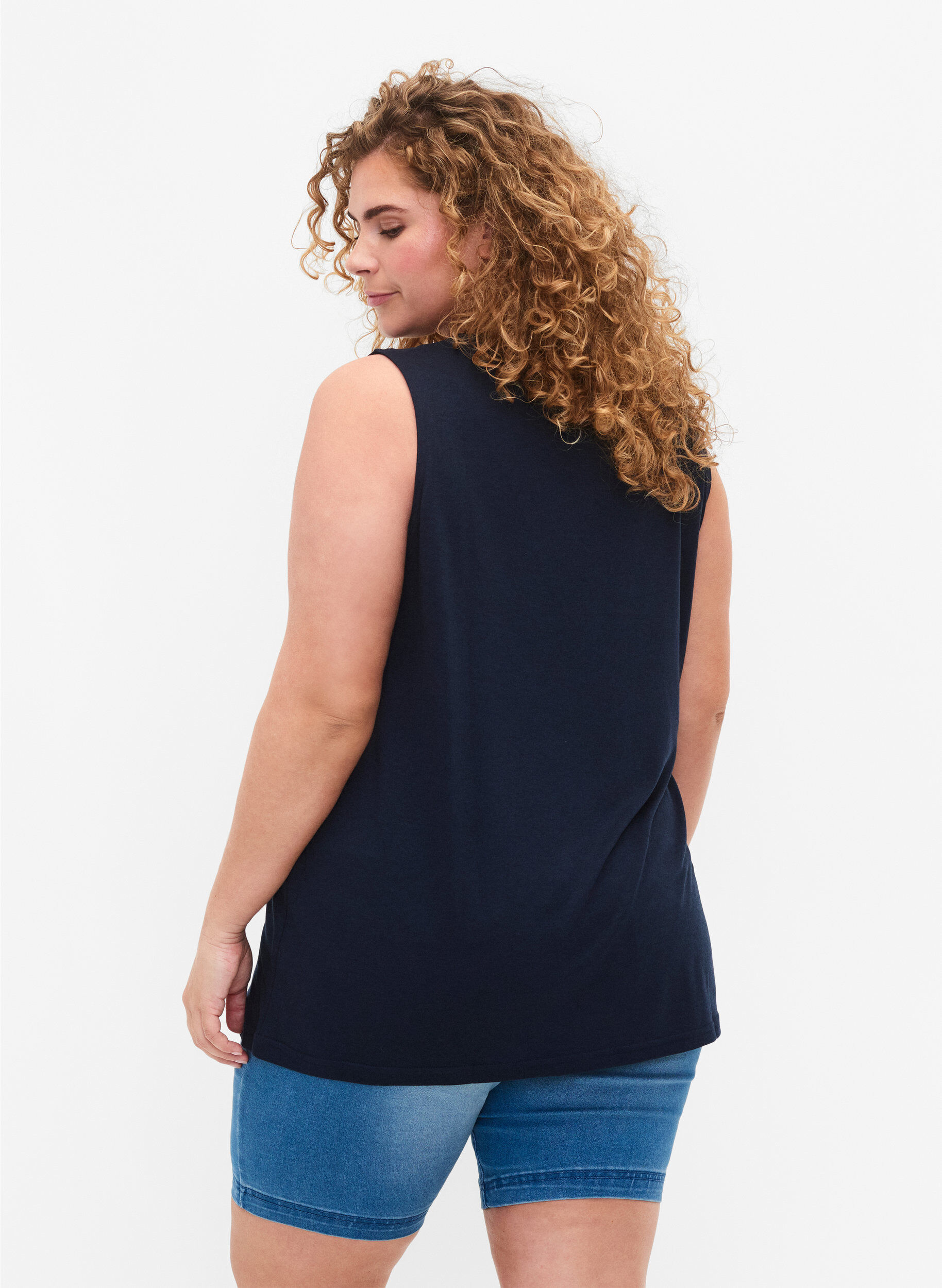 Zizzi Hihaton toppi pitsill&auml;, Total Eclipse, Model image number 1